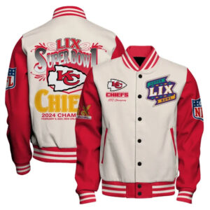 Kansas City Chiefs Super Bowl LIX Celebrate The Victory Varsity Jacket