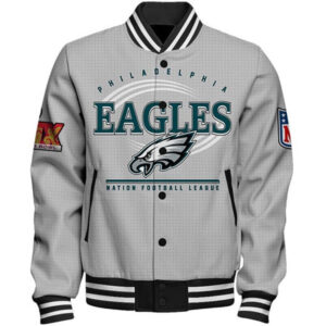 Philadelphia Eagles Super Bowl LIX Glory Varsity Jacket