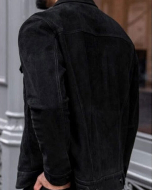 The Killer’s Game 2024 Ben Kingsley Black Jacket - Image 3