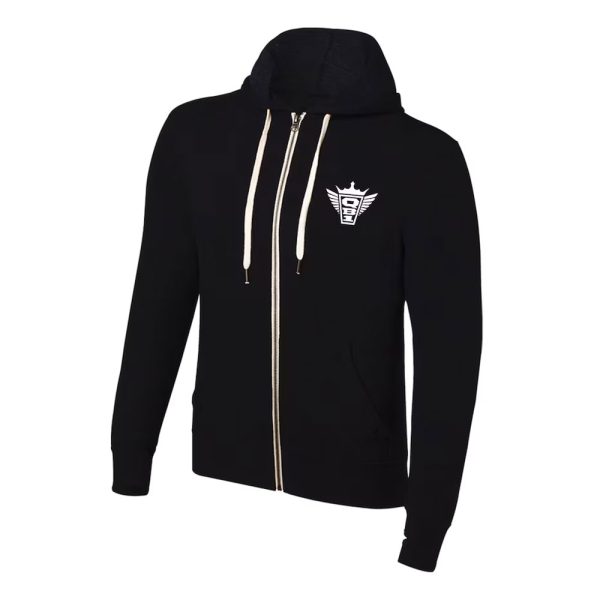 Cody Rhodes Neon American Nightmare Full-Zip Hoodie - Black - Image 2